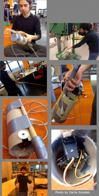 The multimodal navigation stick prototype