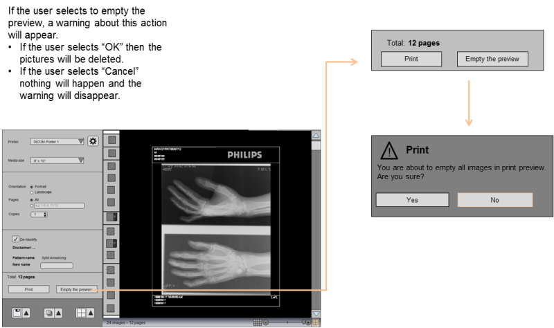 Print function storyboard